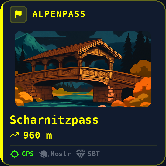 Scharnitzpass — 960m