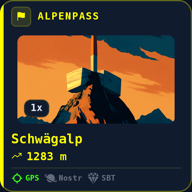 Schwägalp — 1283m