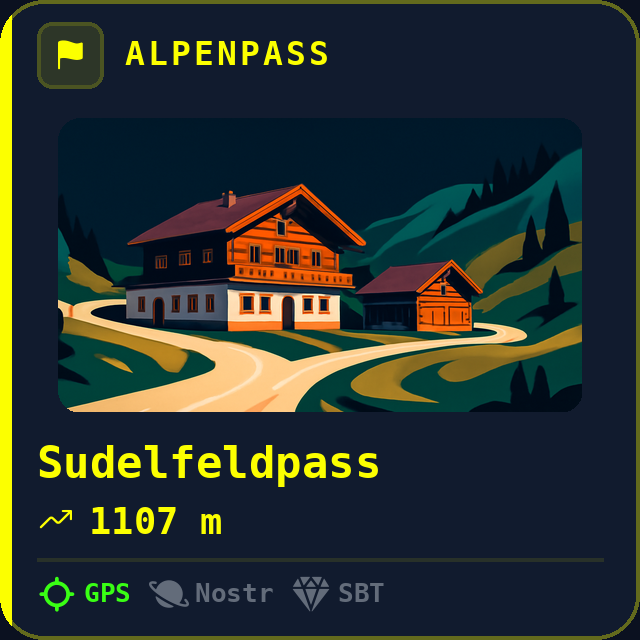 Sudelfeldpass — 1107m
