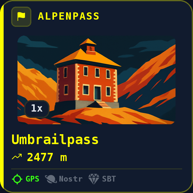 Umbrailpass — 2477m