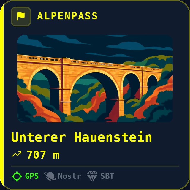 Unterer Hauenstein — 707m