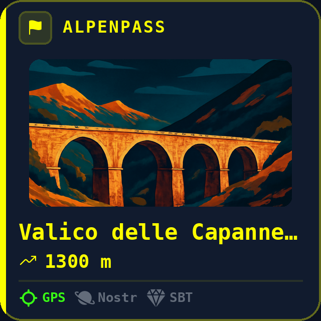 Valico delle Capannelle — 1300m