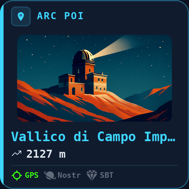 Vallico di Campo Imperatore — 2127m