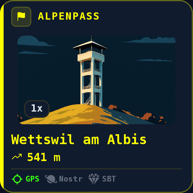 Wettswil am Albis — 541m